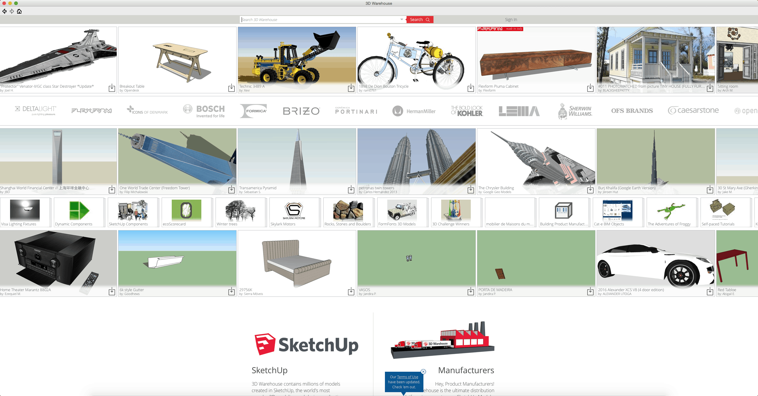 3D Warehouse